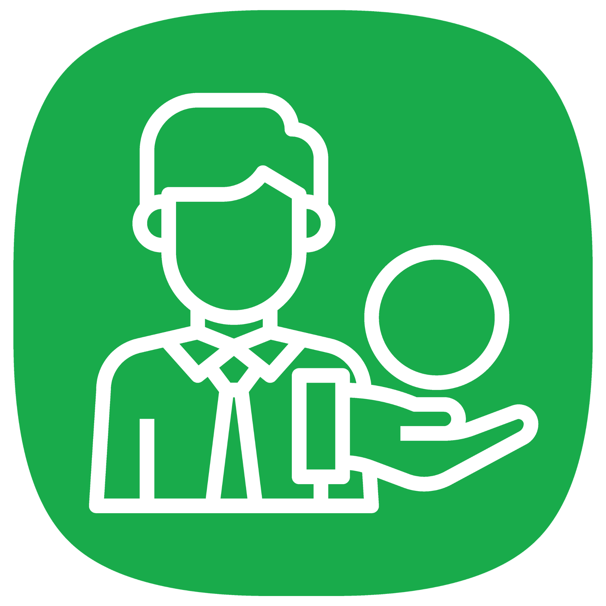 Student Finance Logo in Green